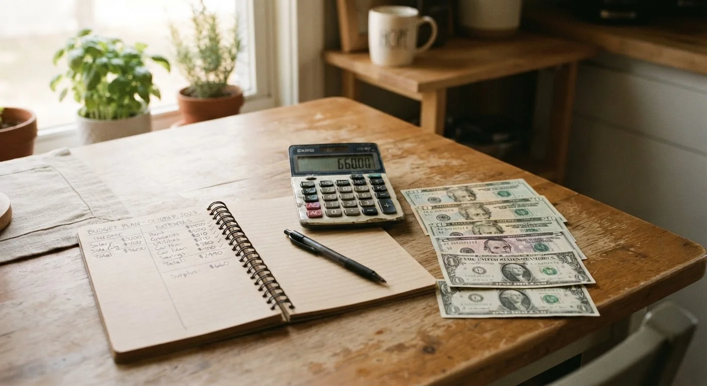 Building Your First Budget When You're Living Paycheck to Paycheck