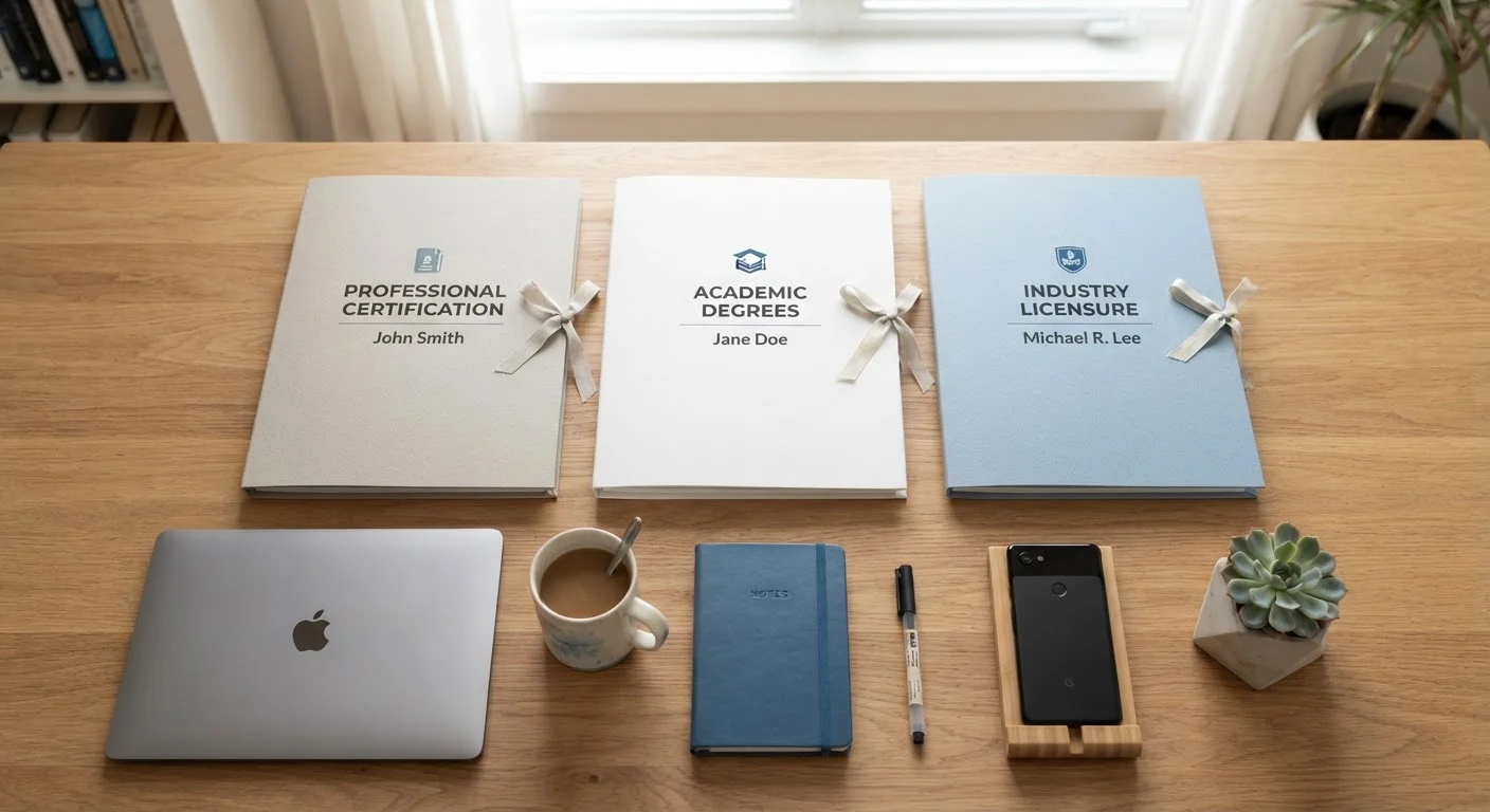 Certificates, Certifications, and Degrees: What Each One Actually Signals to Employers