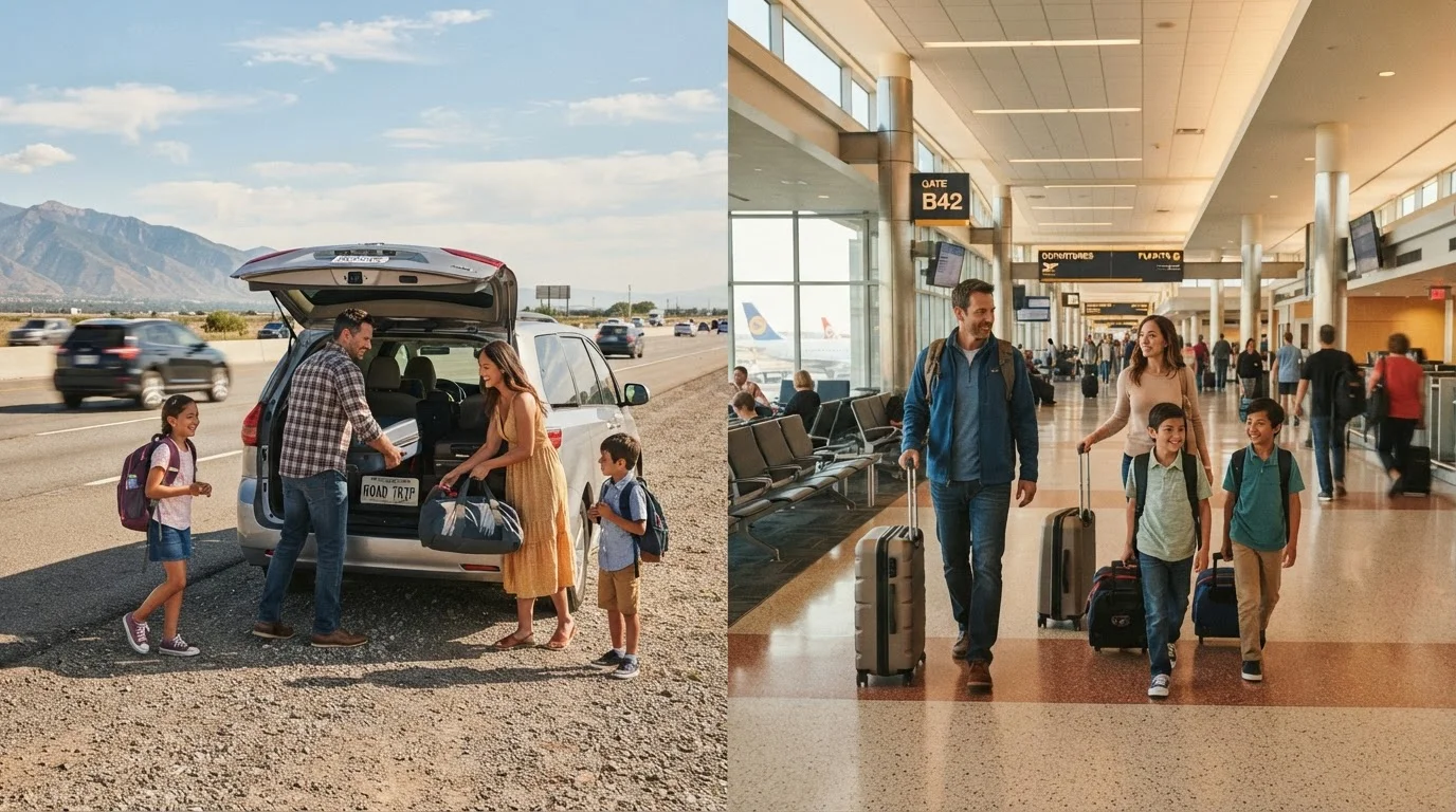 Flying vs. Driving to Your US Family Destination