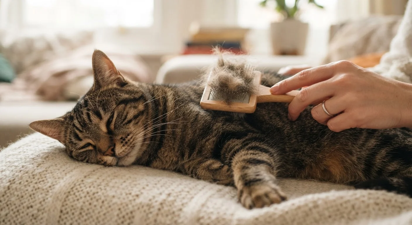 Grooming Routines That Actually Reduce Hairballs and Shedding
