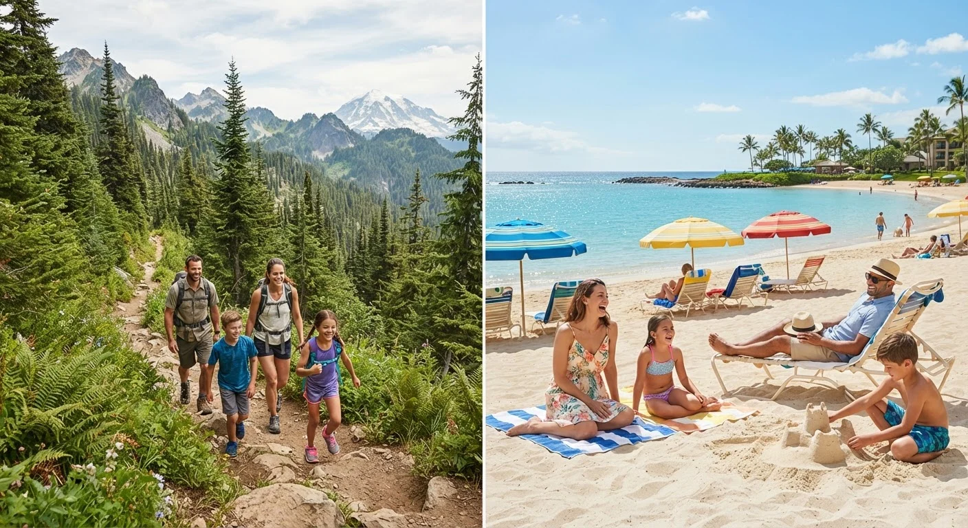 National Parks vs. Beach Resorts for a Family Summer Vacation