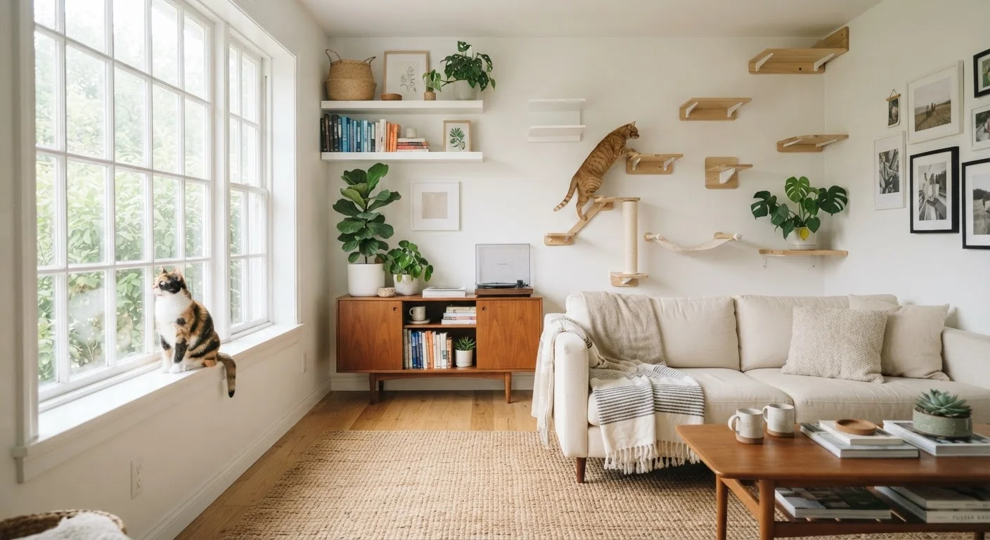 Setting Up a Cat-Friendly Home: Enrichment, Safety, and Space
