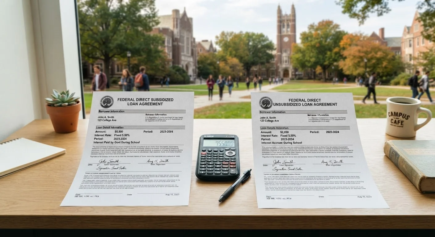 Subsidized vs. Unsubsidized Federal Student Loans
