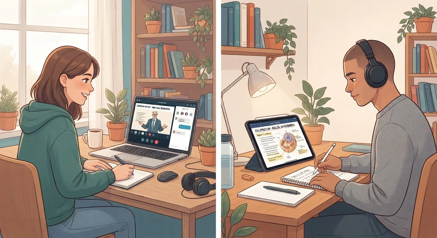 Synchronous vs. Asynchronous Online Learning