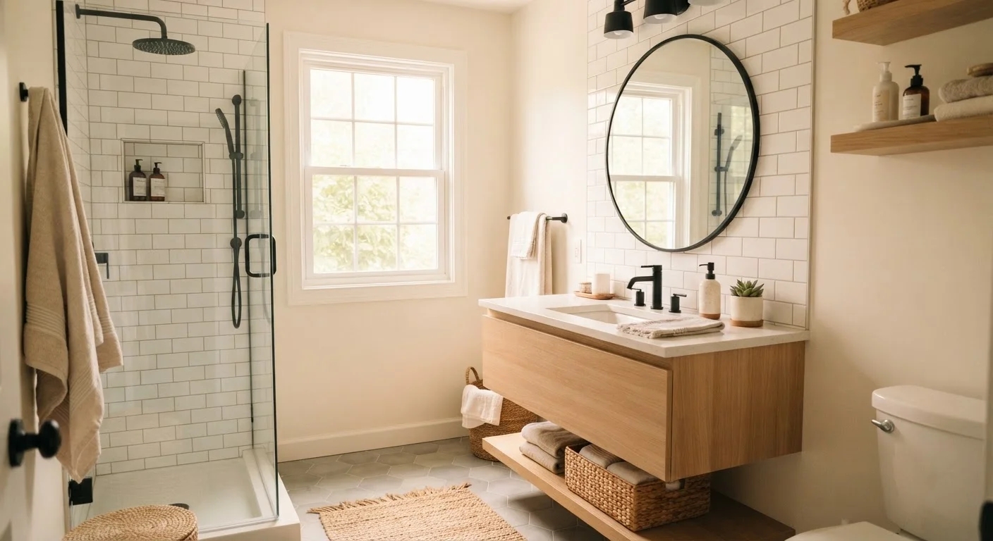 Tackling a Bathroom Refresh Without Moving Plumbing