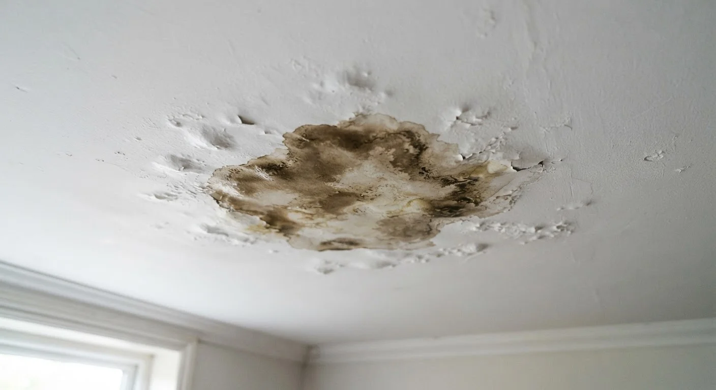The Ceiling Water Stain Diagnostic: Tracing the Source Before You Paint