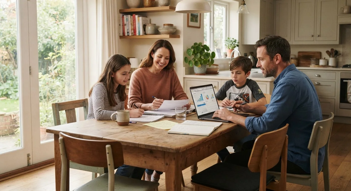 What a Household Budget Actually Is (And Why Most Families Don't Have One)