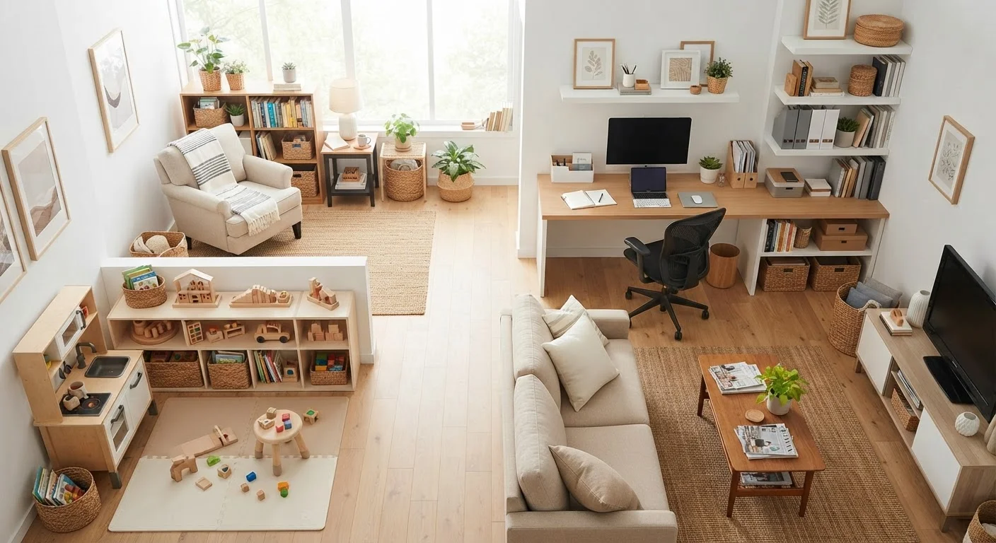 Zone-Based Home Organization: Dividing Your Space to Actually Keep It Clean